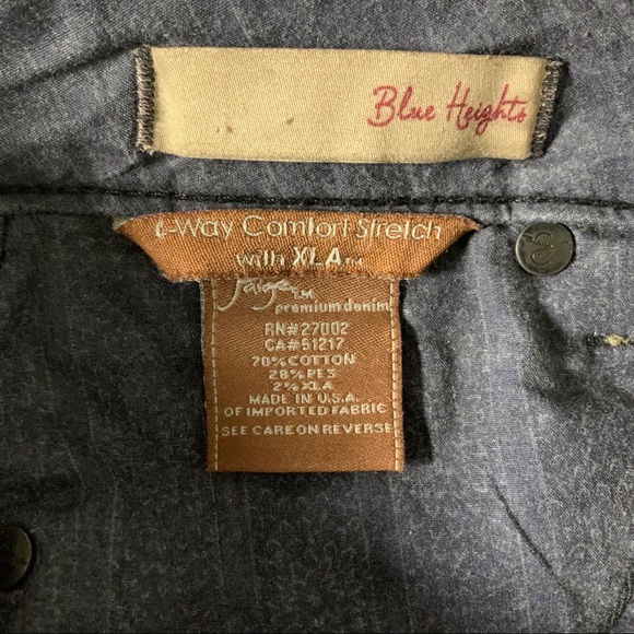 Paige Denim Blue Height Black Jeans - Picture 4 of 5